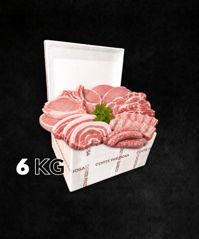 Pacco famiglia Suino 6 kg - CORTE PREZIOSA