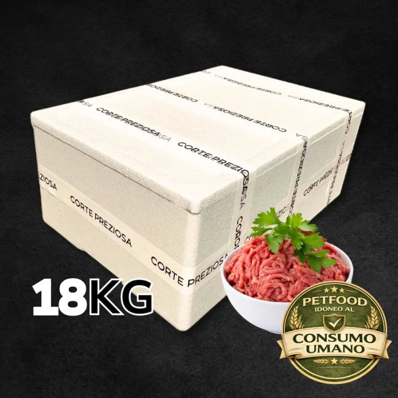 Box 18 Kg Manzo Grassfed - Macinato - CORTE PREZIOSA