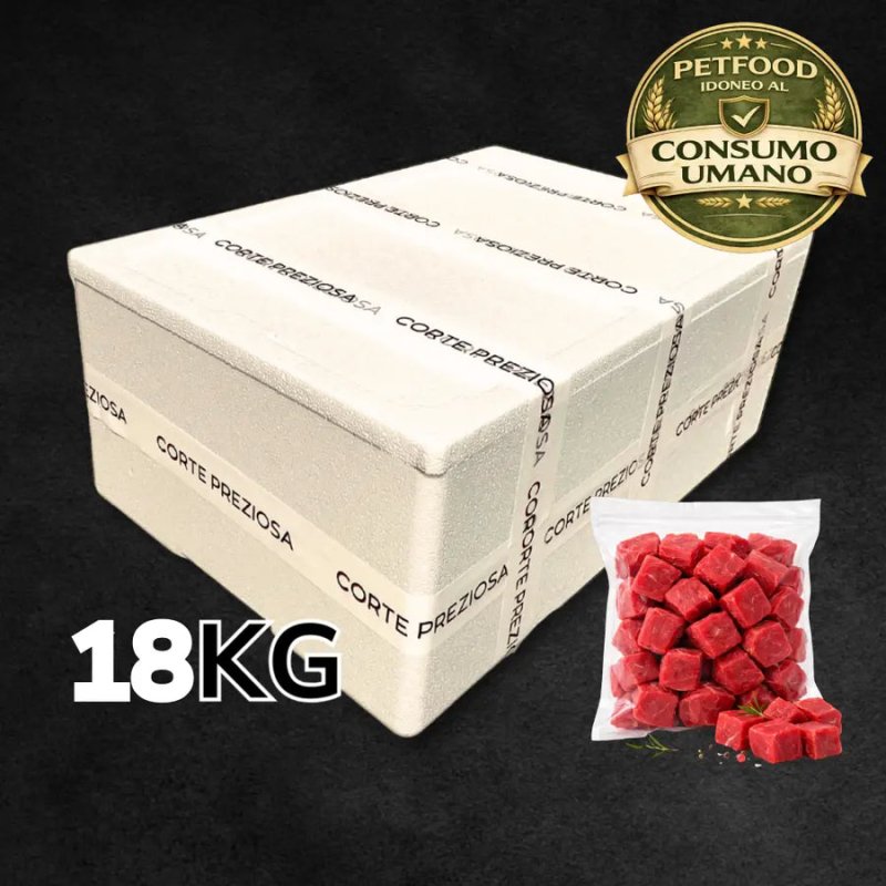 Box 18 Kg Manzo Grassfed - Bocconcini - CORTE PREZIOSA