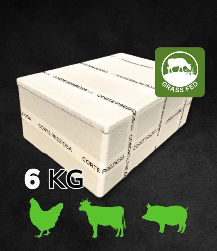 Box Misto Scottona-Pollo-Suino 6 Kg - CORTE PREZIOSA