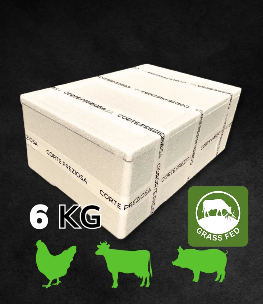 Box Misto Scottona - Pollo - Suino 6 Kg Grassfed - CORTE PREZIOSA