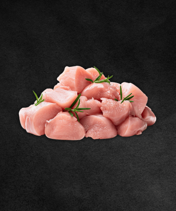 Spezzatino Di Petto Di Pollo Naturale - No Antibiotici - CORTE PREZIOSA