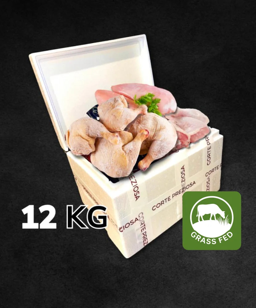 Pacco Famiglia Pollo 12 Kg Grassfed - CORTE PREZIOSA