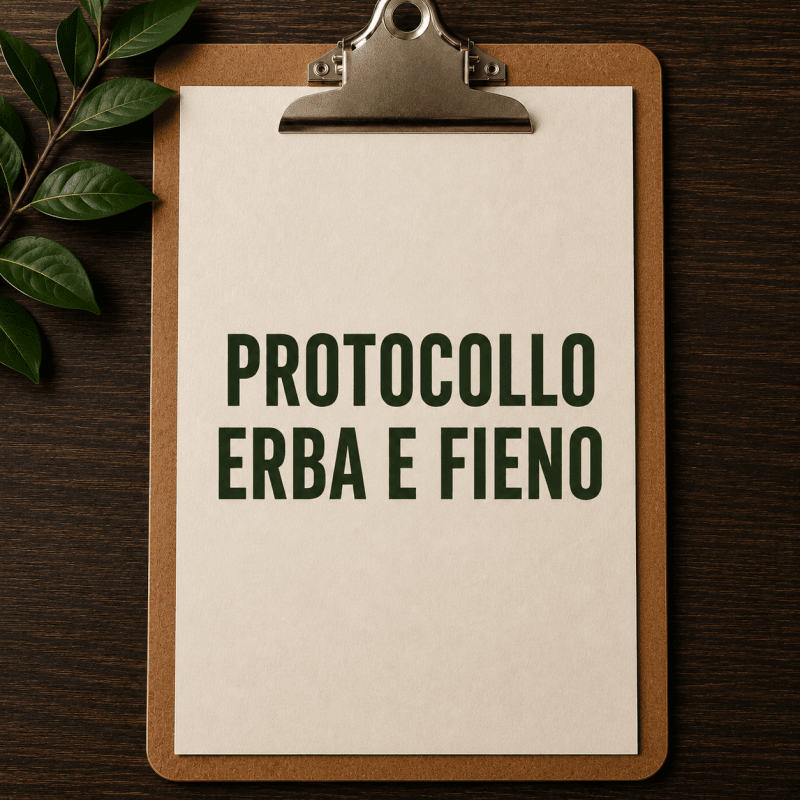 PROTOCOLLO ERBA E FIENO: COME ALIMENTIAMO I NOSTRI BOVINI - CORTE PREZIOSA