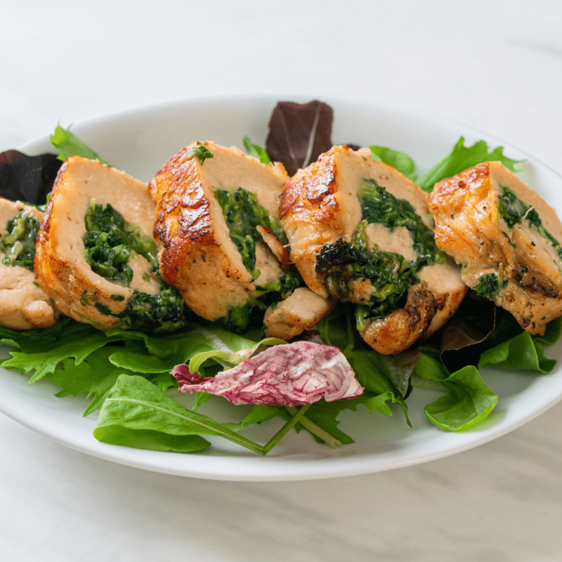 INVOLTINI DI POLLO E SPINACI - CORTE PREZIOSA