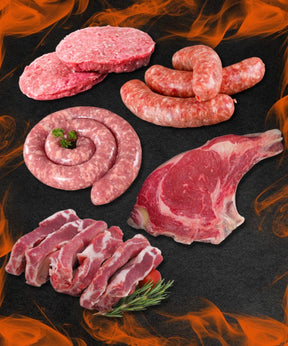 BBQ BOX 18 PERSONE (misto manzo-suino) - CORTE PREZIOSA