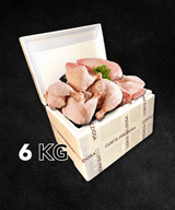 Pacco Famiglia Pollo 6 Kg - No Antibiotici - CORTE PREZIOSA