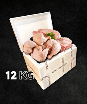 Pacco Famiglia Pollo 12 Kg - No Antibiotici - CORTE PREZIOSA