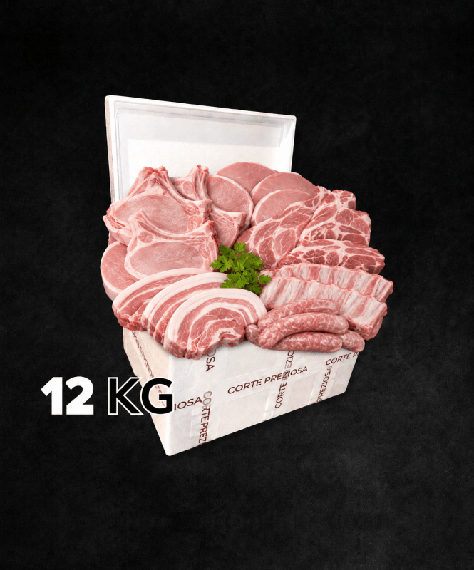 Pacco famiglia Suino 12kg - CORTE PREZIOSA