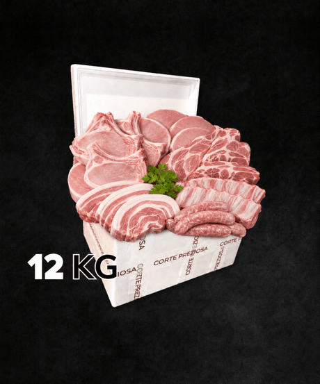 Pacco famiglia Suino 12kg - CORTE PREZIOSA