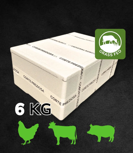 Box Misto Scottona - Pollo - Suino 6 Kg Grassfed - CORTE PREZIOSA
