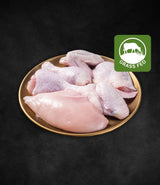 Box pollo 3 Kg - 1 Kg Cosce, 1 Kg di Petto e 1 Kg di Ali - CORTE PREZIOSA