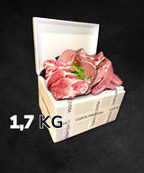 Due Box Experience suino - 600g Salsiccia, 600g di Luganega e 500g di Costine in un pacco da 1,7 kg di Corte Preziosa.